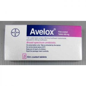 Buy Avelox (moxifloxacin hcl) Online