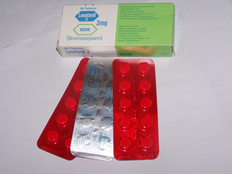 Bromazepam 3mg Lexotanil tablets 10's